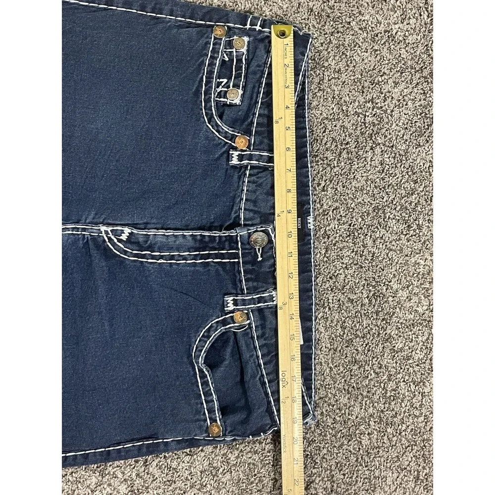 TRUE RELIGION RICKY SUPER T STITCH STRAIGHT JEAN SIZE 40x32